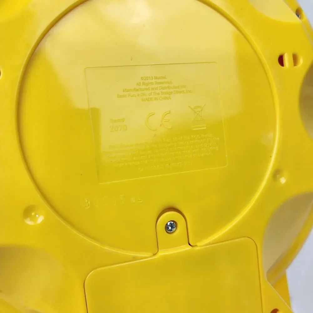 2013 Mattel The Farmer Says See N Say Toy Yellow Pull String Excellent Condition